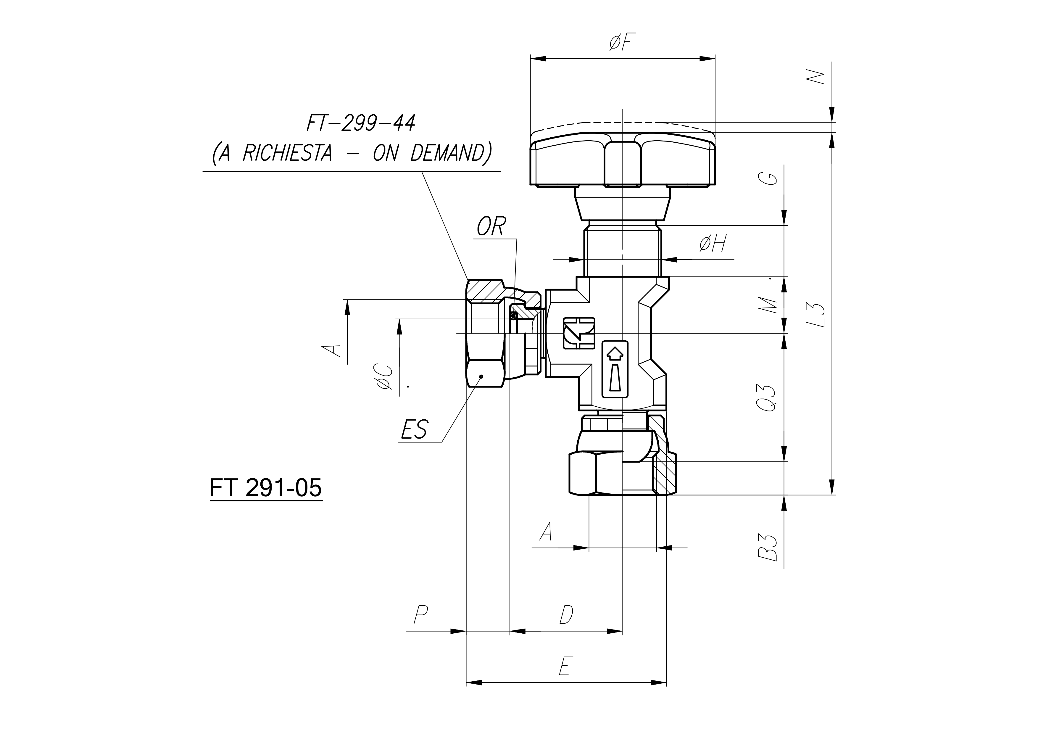 90° gauge isolators | Tognella S.p.A. Valvole oleodinamiche
